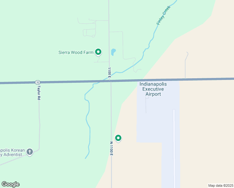map of restaurants, bars, coffee shops, grocery stores, and more near 125 South 1100 East in Zionsville