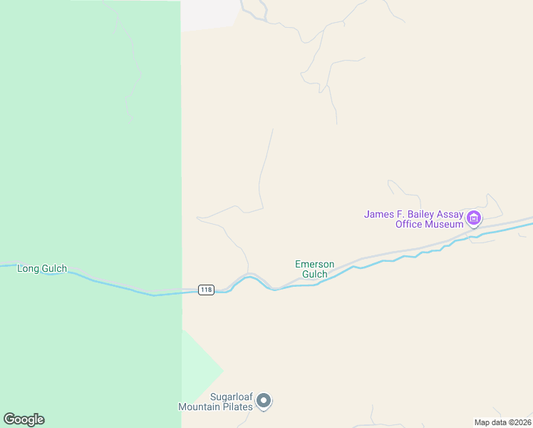 map of restaurants, bars, coffee shops, grocery stores, and more near 100 Emerson Gulch Road in Boulder