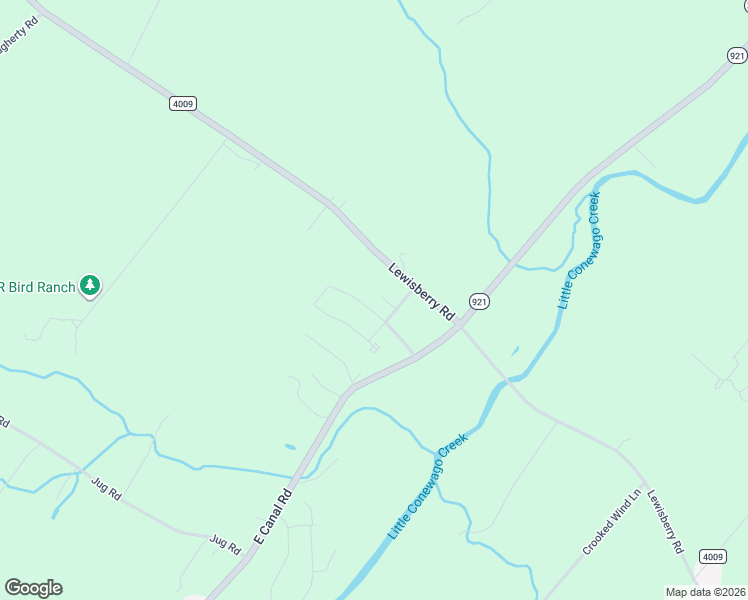 map of restaurants, bars, coffee shops, grocery stores, and more near 435 Locust Run Drive in York