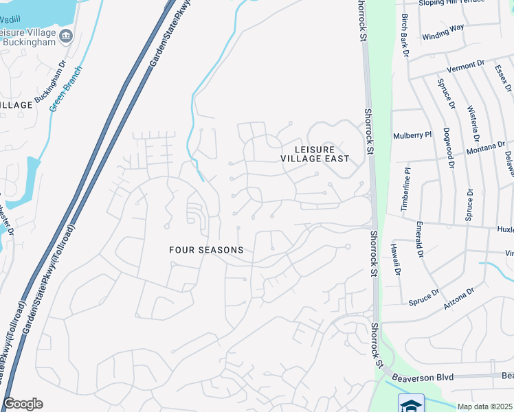 map of restaurants, bars, coffee shops, grocery stores, and more near 169 Arlene Court in Lakewood Township