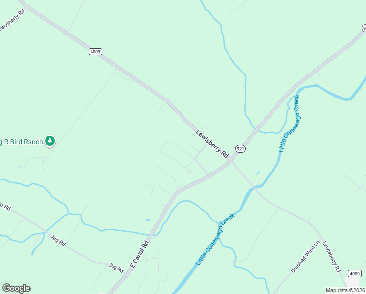 map of restaurants, bars, coffee shops, grocery stores, and more near 435 Locust Run Drive in York