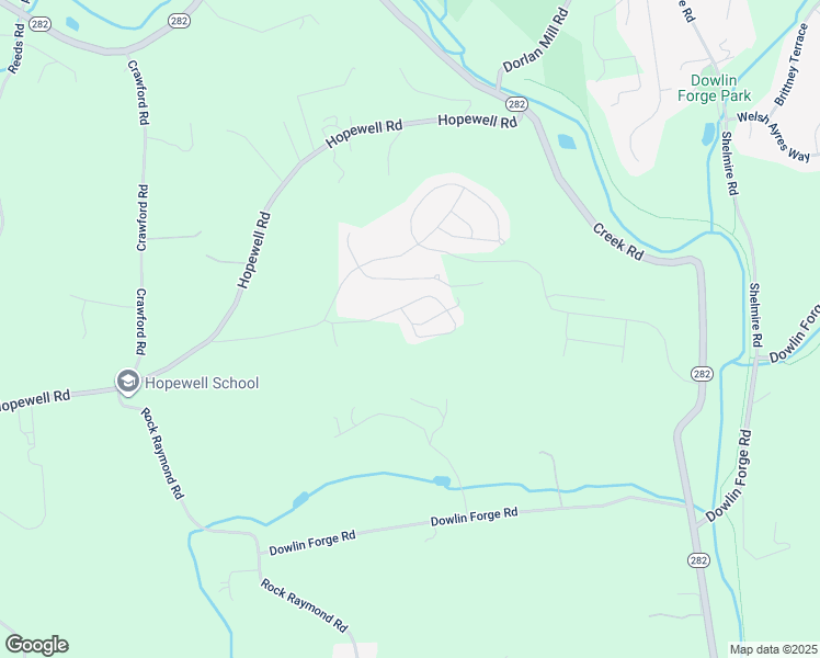 map of restaurants, bars, coffee shops, grocery stores, and more near 29 Melissa Lane in Downingtown