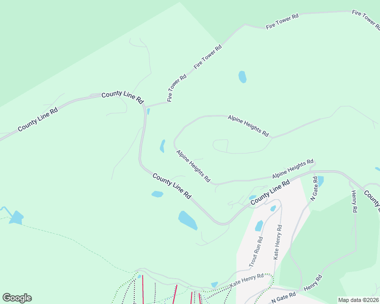 map of restaurants, bars, coffee shops, grocery stores, and more near 249 Alpine Heights Road in Champion