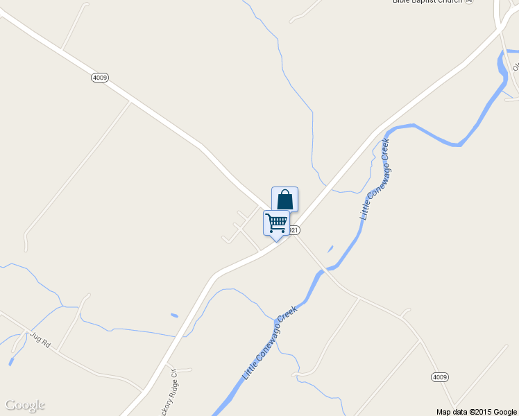 map of restaurants, bars, coffee shops, grocery stores, and more near 25 Cedar Run Drive in York