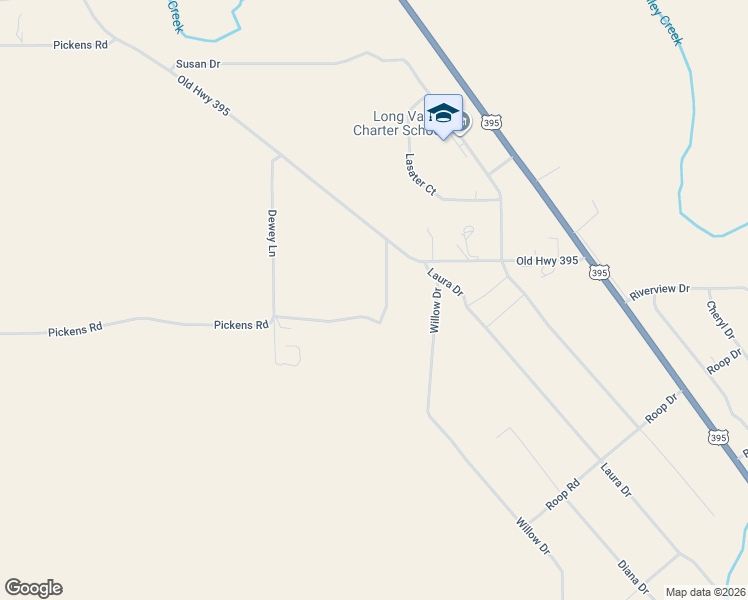 map of restaurants, bars, coffee shops, grocery stores, and more near 436605 Old Highway Road in Doyle