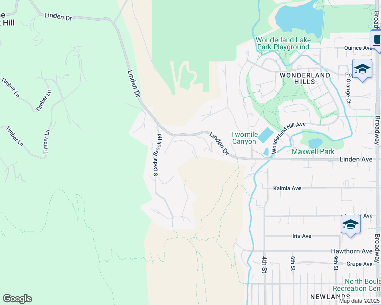 map of restaurants, bars, coffee shops, grocery stores, and more near 19 Arrowleaf Court in Boulder