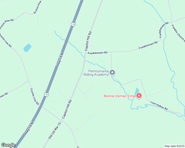 map of restaurants, bars, coffee shops, grocery stores, and more near 531 Capitol Hill Road in Dillsburg