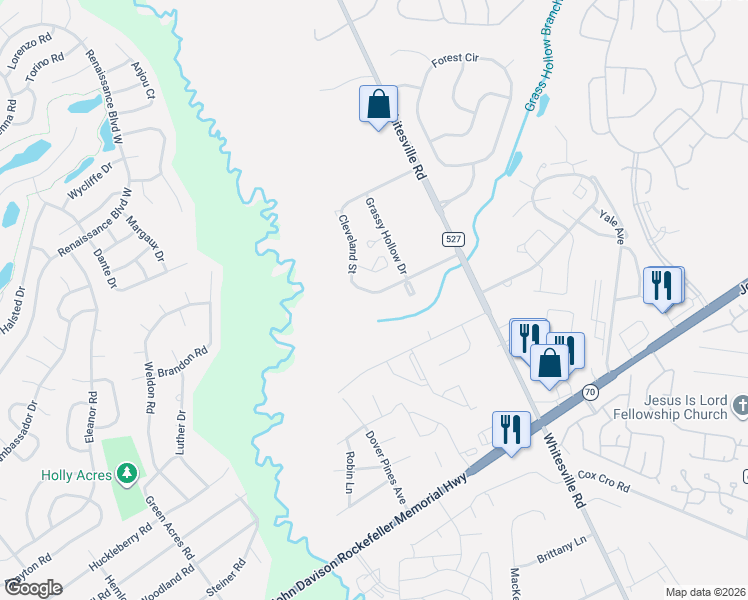 map of restaurants, bars, coffee shops, grocery stores, and more near 4205 Norma Place in Toms River