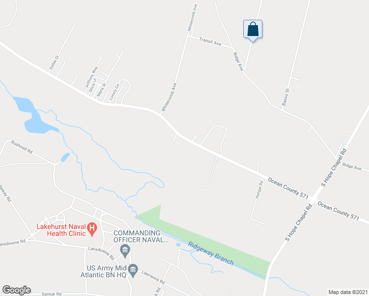 map of restaurants, bars, coffee shops, grocery stores, and more near 1420 Toms River Road in Jackson