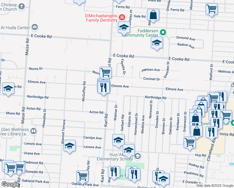 1441 Elmore Court Columbus Oh Walk Score Map Of Restaurants Bars Coffee S Grocery Ore Near 1441