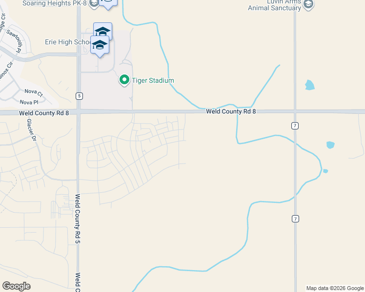 map of restaurants, bars, coffee shops, grocery stores, and more near 155 State Street in Erie