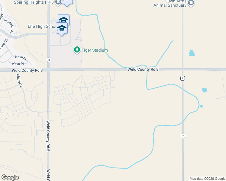 map of restaurants, bars, coffee shops, grocery stores, and more near 155 State Street in Erie