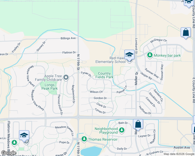 map of restaurants, bars, coffee shops, grocery stores, and more near 212 McDonald Court in Erie