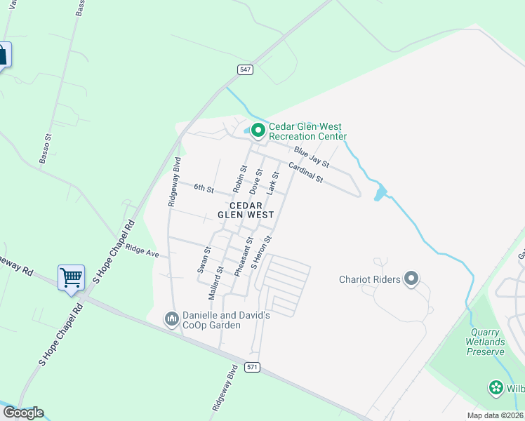 map of restaurants, bars, coffee shops, grocery stores, and more near in Leisure Village West-Pine Lake Park