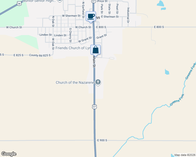 map of restaurants, bars, coffee shops, grocery stores, and more near 419 South Main Street in Lynn