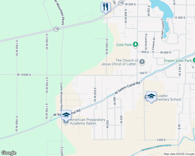map of restaurants, bars, coffee shops, grocery stores, and more near 814 Skyhawk Circle in Salem