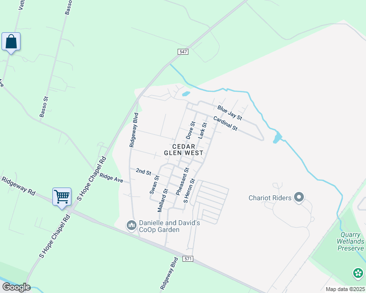 map of restaurants, bars, coffee shops, grocery stores, and more near in Leisure Village West-Pine Lake Park