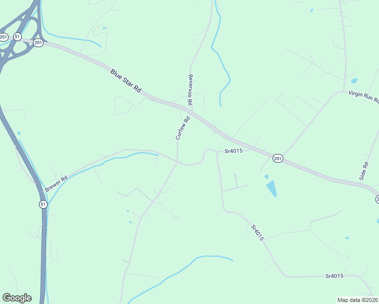 map of restaurants, bars, coffee shops, grocery stores, and more near 57 Curfew Road in Perryopolis