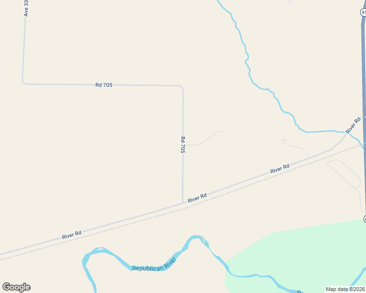 map of restaurants, bars, coffee shops, grocery stores, and more near Road 705 in Benkelman