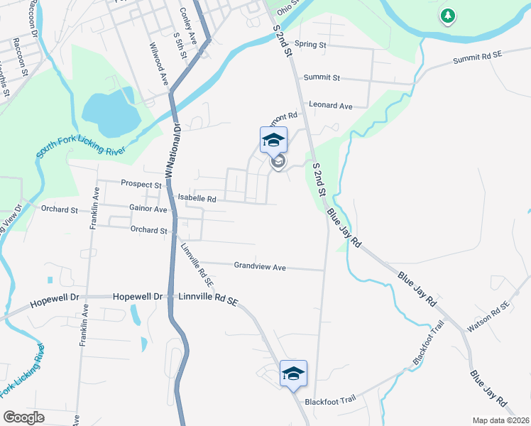 map of restaurants, bars, coffee shops, grocery stores, and more near 103 Isabelle Road in Newark