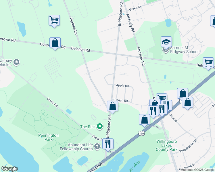 map of restaurants, bars, coffee shops, grocery stores, and more near 15 Framingham Road in Beverly