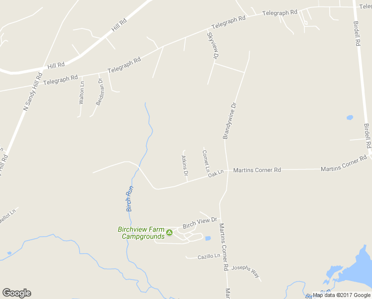 map of restaurants, bars, coffee shops, grocery stores, and more near 105 Atkins Drive in Coatesville