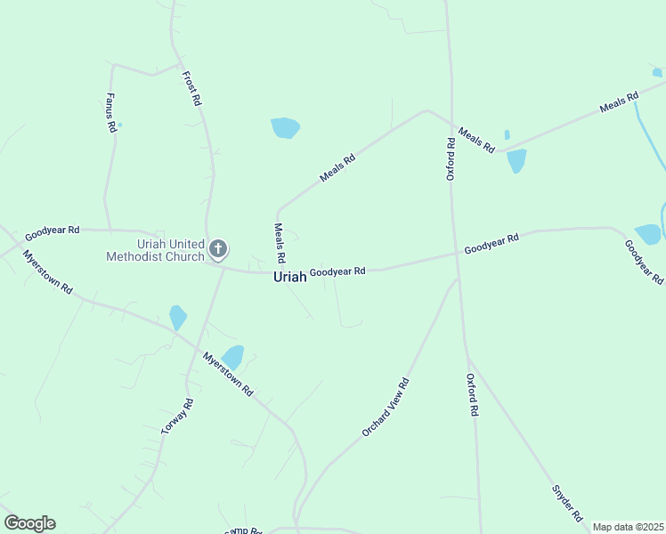 map of restaurants, bars, coffee shops, grocery stores, and more near 875 Goodyear Road in Gardners