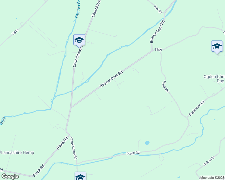 map of restaurants, bars, coffee shops, grocery stores, and more near 6150 Beaver Dam Road in Narvon