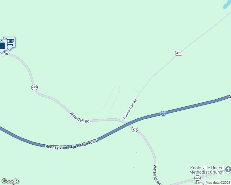 map of restaurants, bars, coffee shops, grocery stores, and more near 427 Quarry Hill Road in Hustontown