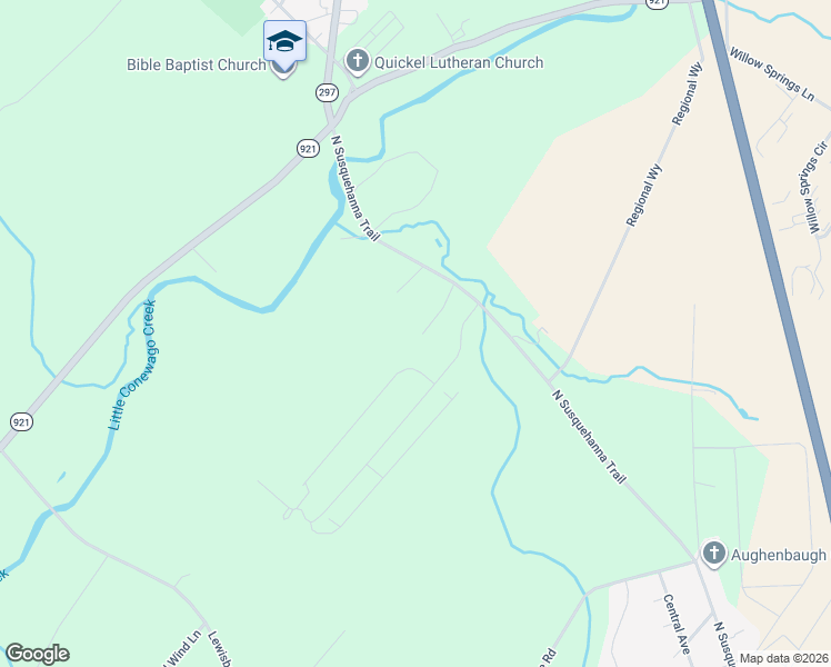 map of restaurants, bars, coffee shops, grocery stores, and more near 3898 North Susquehanna Trail in York