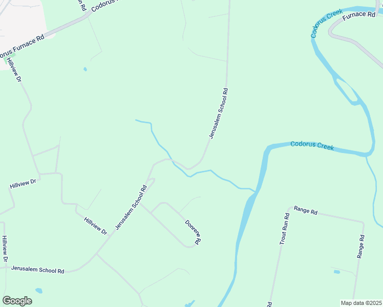 map of restaurants, bars, coffee shops, grocery stores, and more near 880 Jerusalem School Road in Mount Wolf