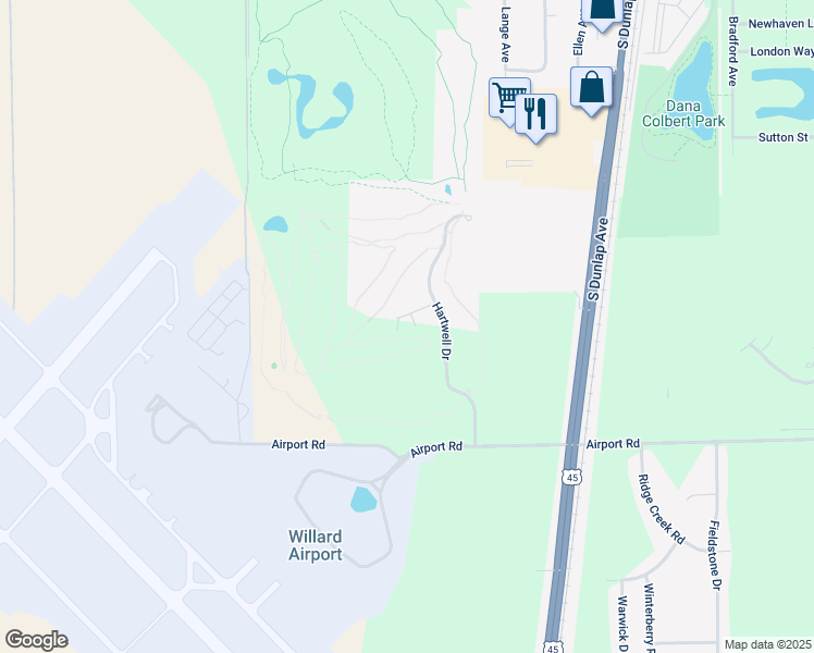 map of restaurants, bars, coffee shops, grocery stores, and more near 5 Hartwell Court in Savoy