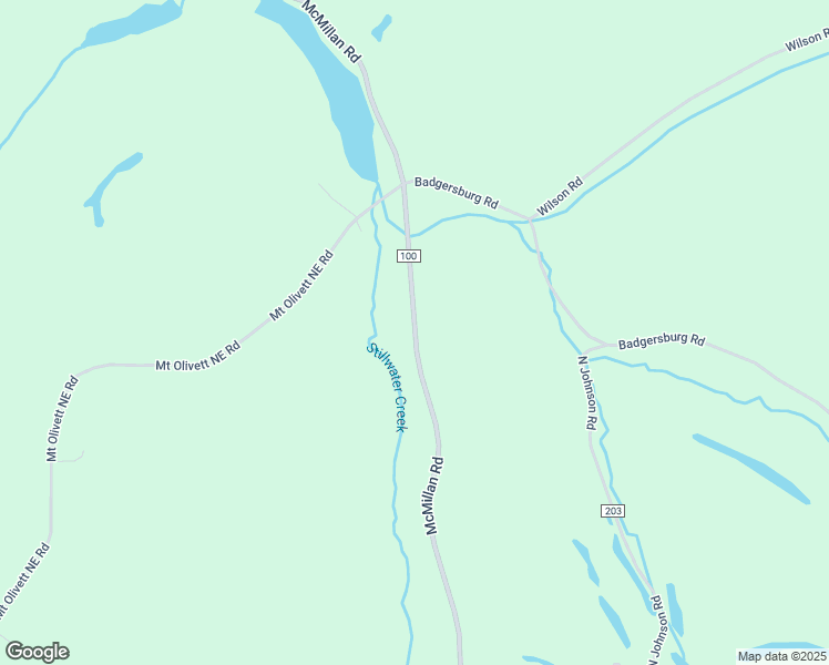 map of restaurants, bars, coffee shops, grocery stores, and more near County Road 100 in Bethesda