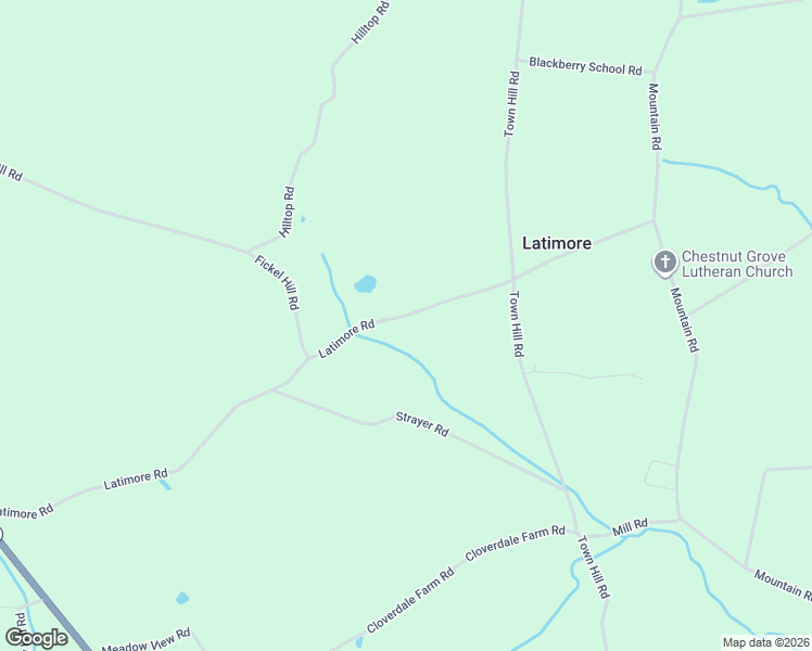 map of restaurants, bars, coffee shops, grocery stores, and more near 525 Latimore Road in York Springs