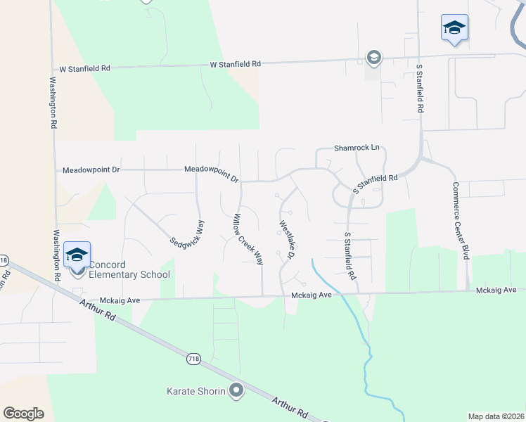 map of restaurants, bars, coffee shops, grocery stores, and more near 2548 Winfield Court in Troy