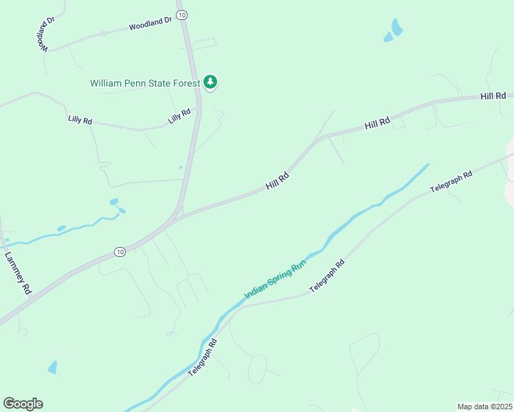 map of restaurants, bars, coffee shops, grocery stores, and more near 472 Hill Road in Honey Brook