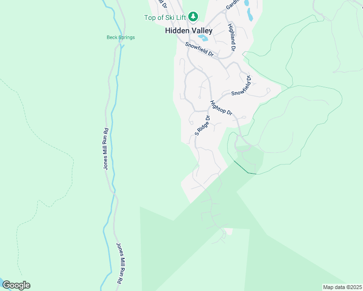map of restaurants, bars, coffee shops, grocery stores, and more near 2104 South Ridge Terrace in Somerset