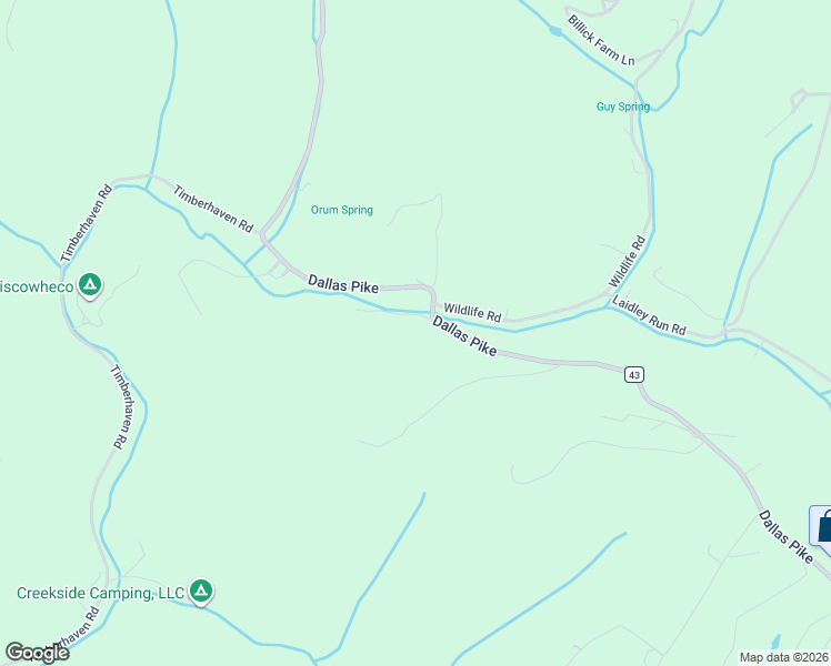 map of restaurants, bars, coffee shops, grocery stores, and more near County Highway 39/6 in Triadelphia