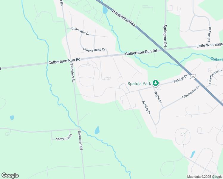 map of restaurants, bars, coffee shops, grocery stores, and more near 348 National Drive in Chester County