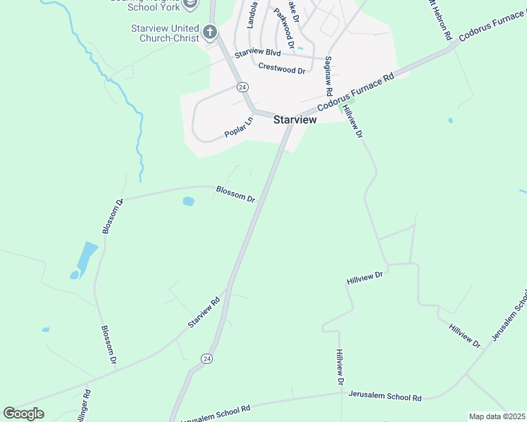 map of restaurants, bars, coffee shops, grocery stores, and more near 4455 North Sherman Street Ext in Mount Wolf