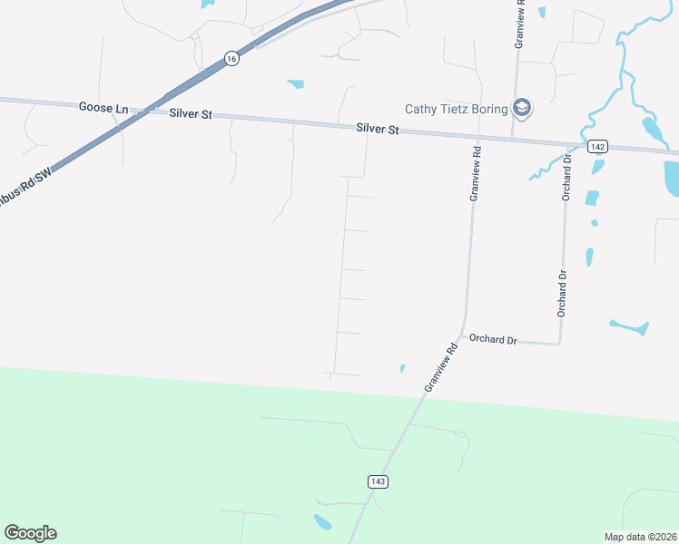 map of restaurants, bars, coffee shops, grocery stores, and more near 450 Knoll Drive in Granville