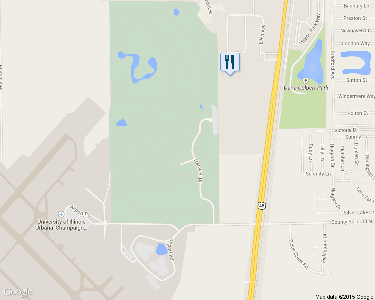 map of restaurants, bars, coffee shops, grocery stores, and more near 805 Hartwell Drive in Savoy