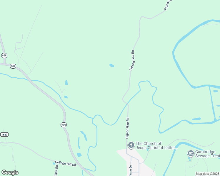 map of restaurants, bars, coffee shops, grocery stores, and more near 64877 Pigeon Gap Road in Cambridge