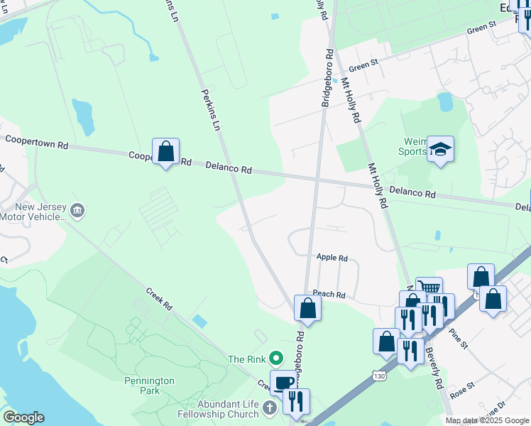map of restaurants, bars, coffee shops, grocery stores, and more near 2 Ellis Alley in Beverly