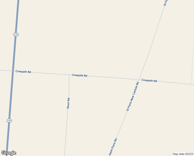 map of restaurants, bars, coffee shops, grocery stores, and more near 11273 Cowpath Road in New Carlisle