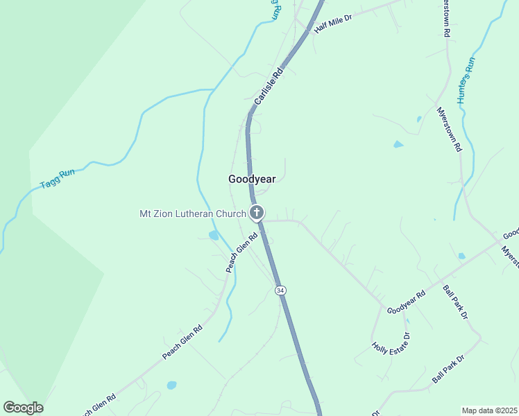 map of restaurants, bars, coffee shops, grocery stores, and more near 4205 Carlisle Road in Gardners