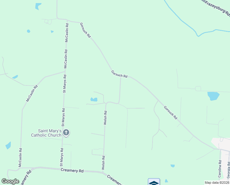 map of restaurants, bars, coffee shops, grocery stores, and more near 6625 Welsh Road in Nashport