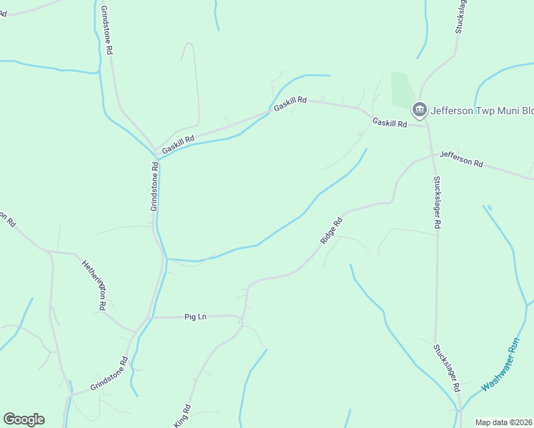 map of restaurants, bars, coffee shops, grocery stores, and more near 397 Grindstone Road in Grindstone