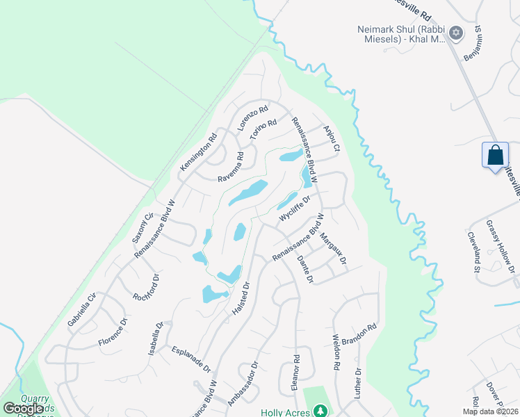 map of restaurants, bars, coffee shops, grocery stores, and more near 1 Arcadia Drive in Manchester Township