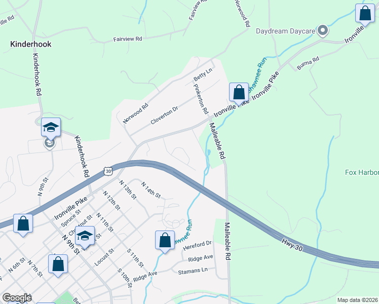 map of restaurants, bars, coffee shops, grocery stores, and more near 94 Gard Court in Columbia